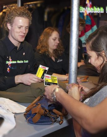 Loten, entree- en garderobe kaarten